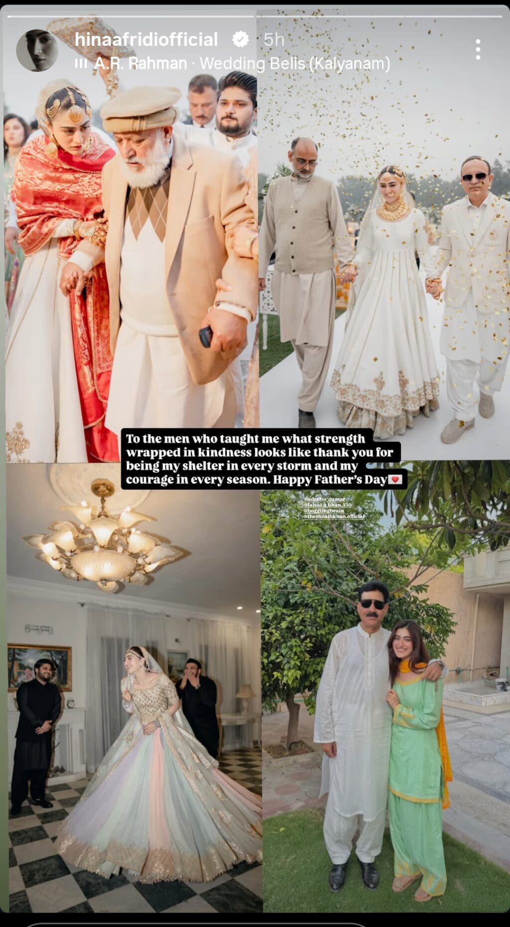 Pakistani Celebrities Share Father’s Day Wishes