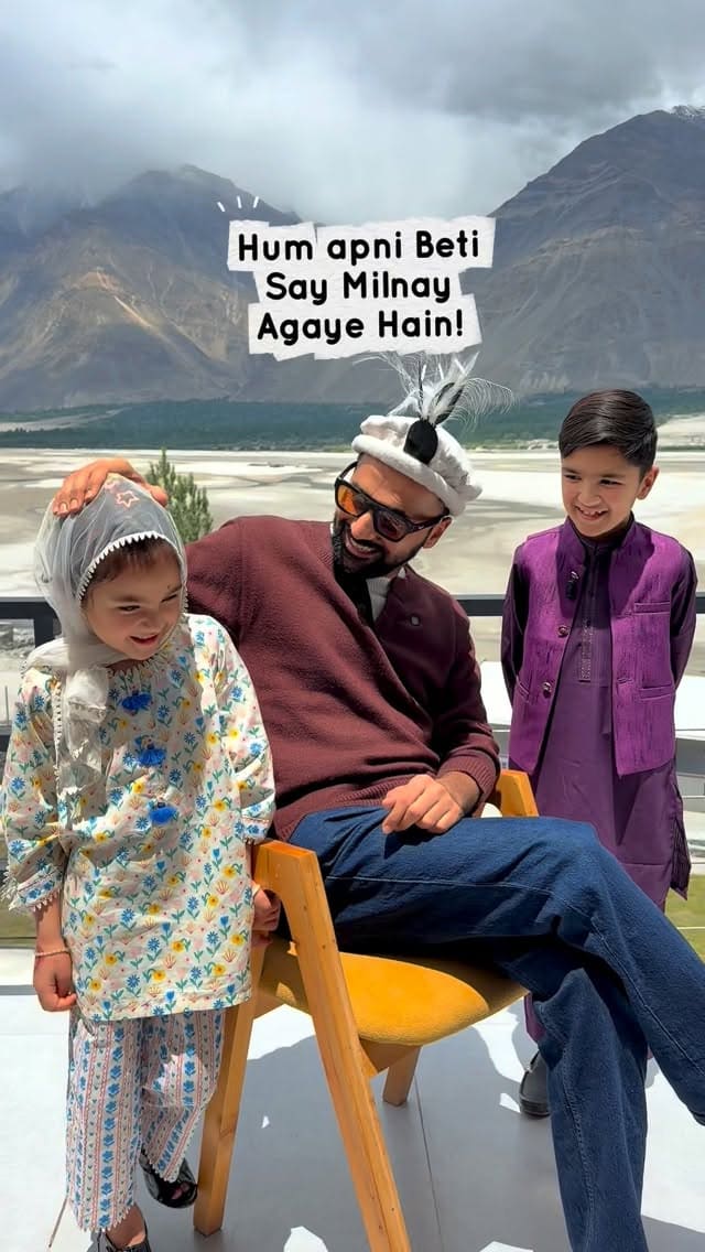 Waseem Badami Reunited With Shiraz & Muskan In Gilgit