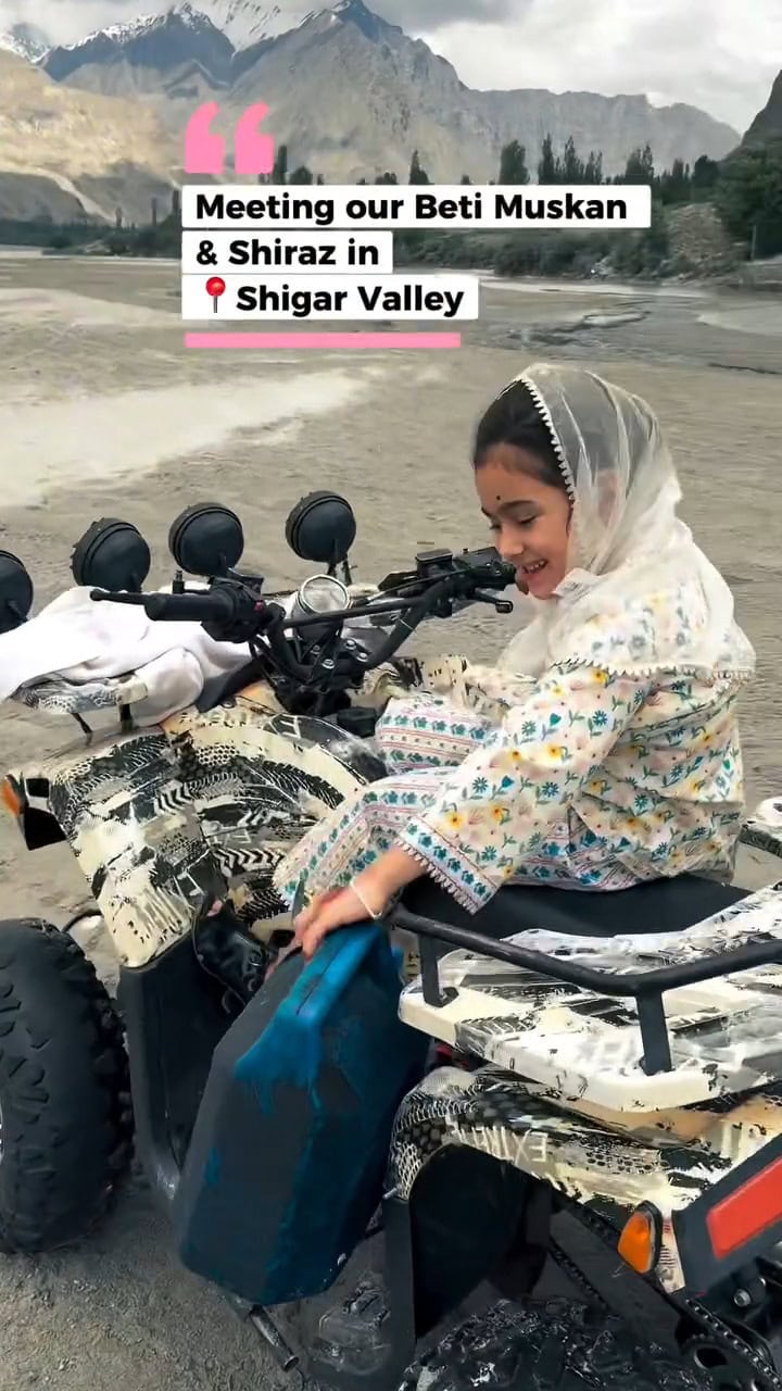 Waseem Badami Reunited With Shiraz & Muskan In Gilgit