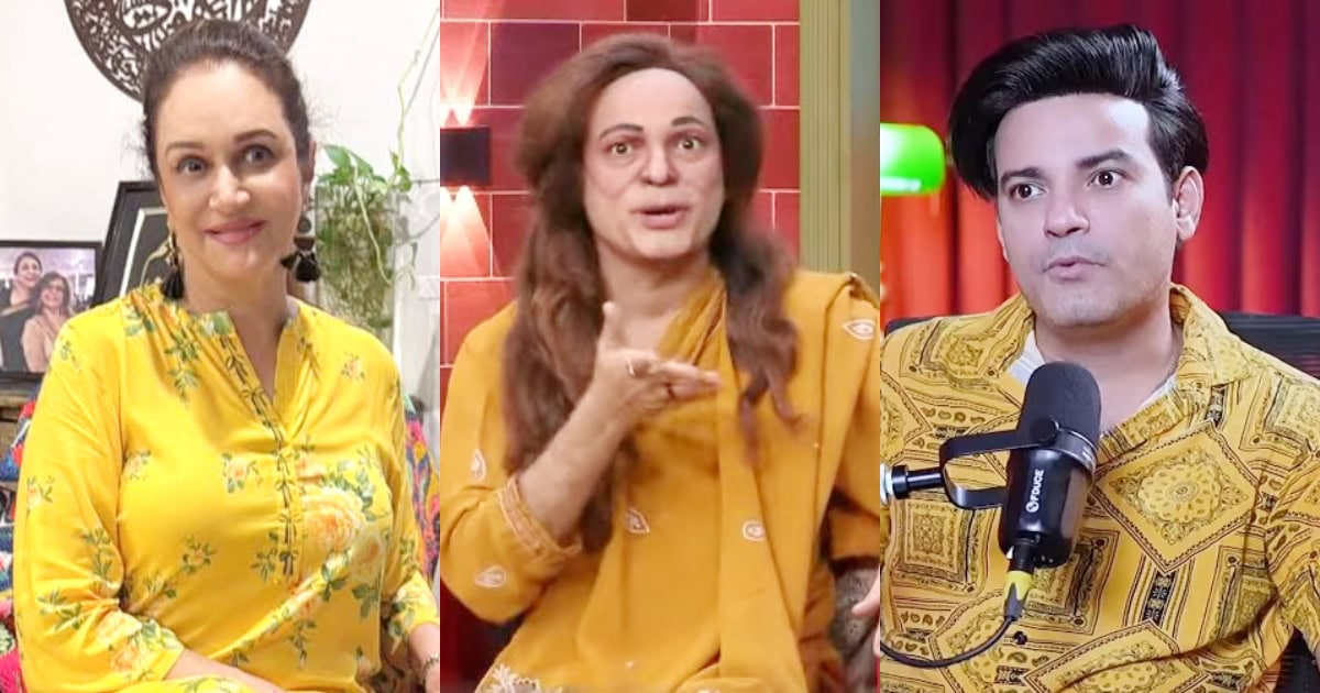 bushra-ansari Waheed Lala On His Controversial Bushra Ansari Mimicry
