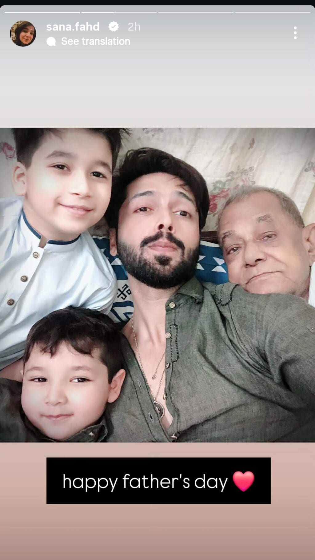 Pakistani Celebrities Share Father’s Day Wishes