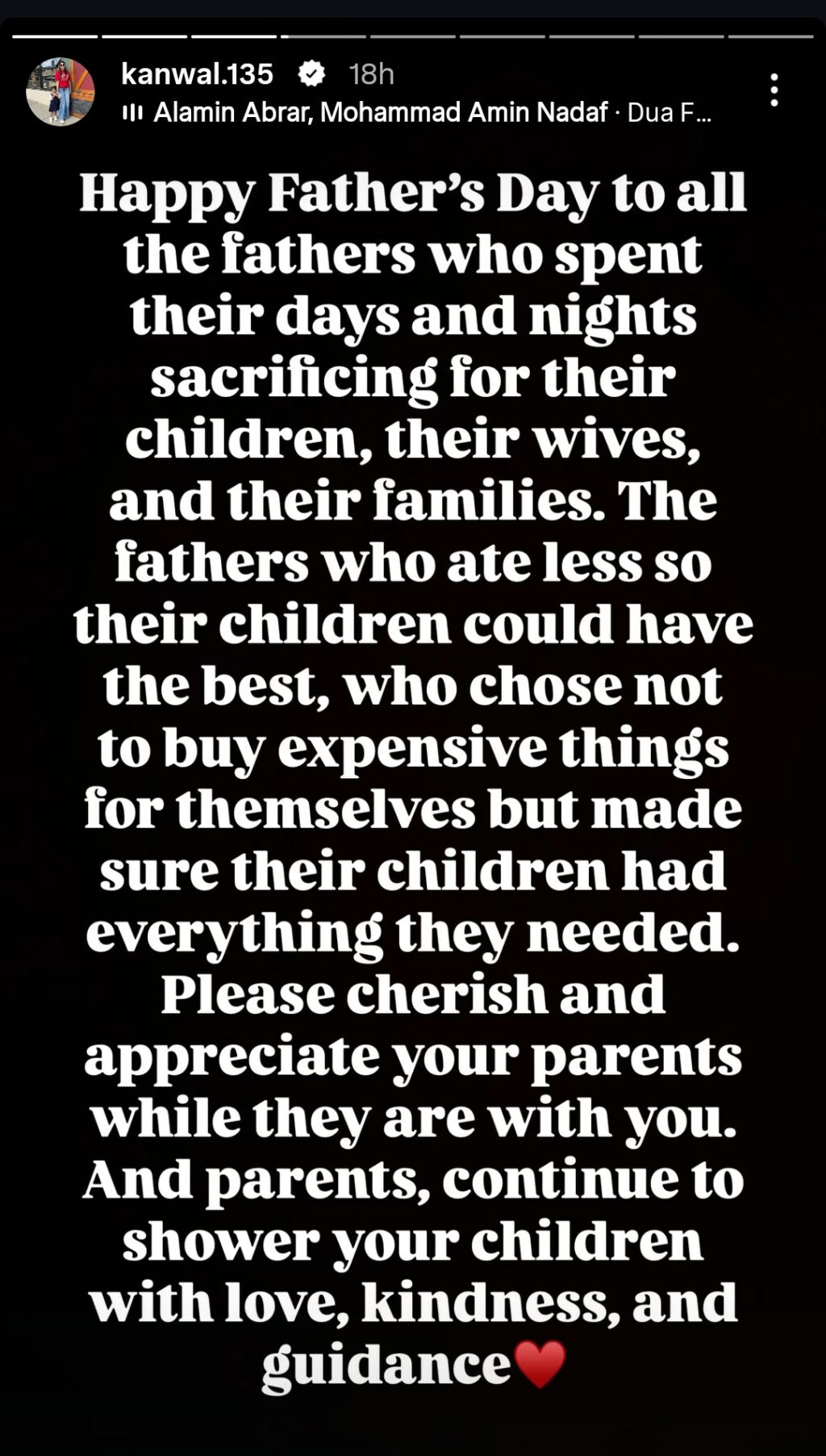 Pakistani Celebrities Share Father’s Day Wishes