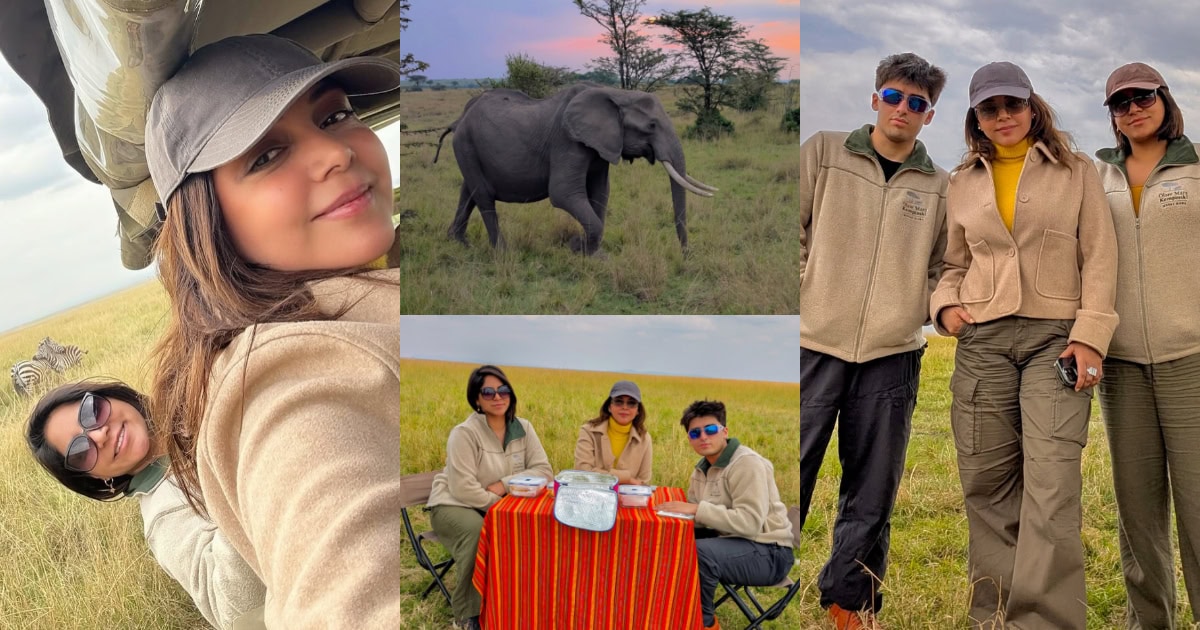 Hadiqa Kiani Vacations In Kenya With Family