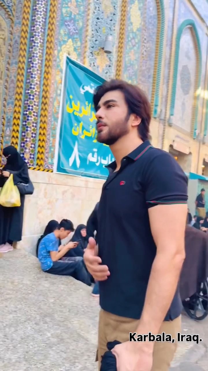 Imran Abbas Shares Spiritual Journey To Karbala On 9th Muharram