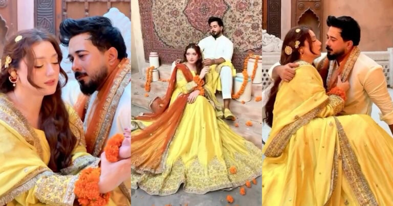 Momina Iqbal & Hamza Habib Mayoun Pictures And Video