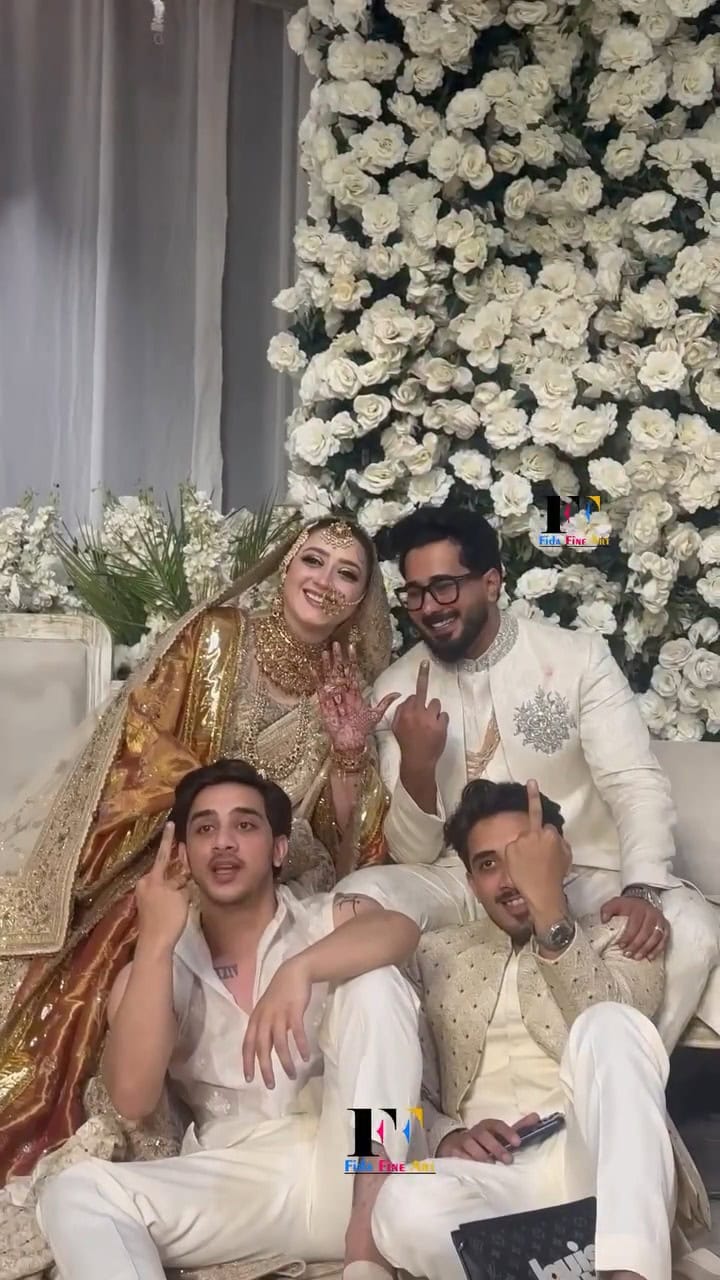 Momina Iqbal Wedding – Vulgar Gesture Goes Viral
