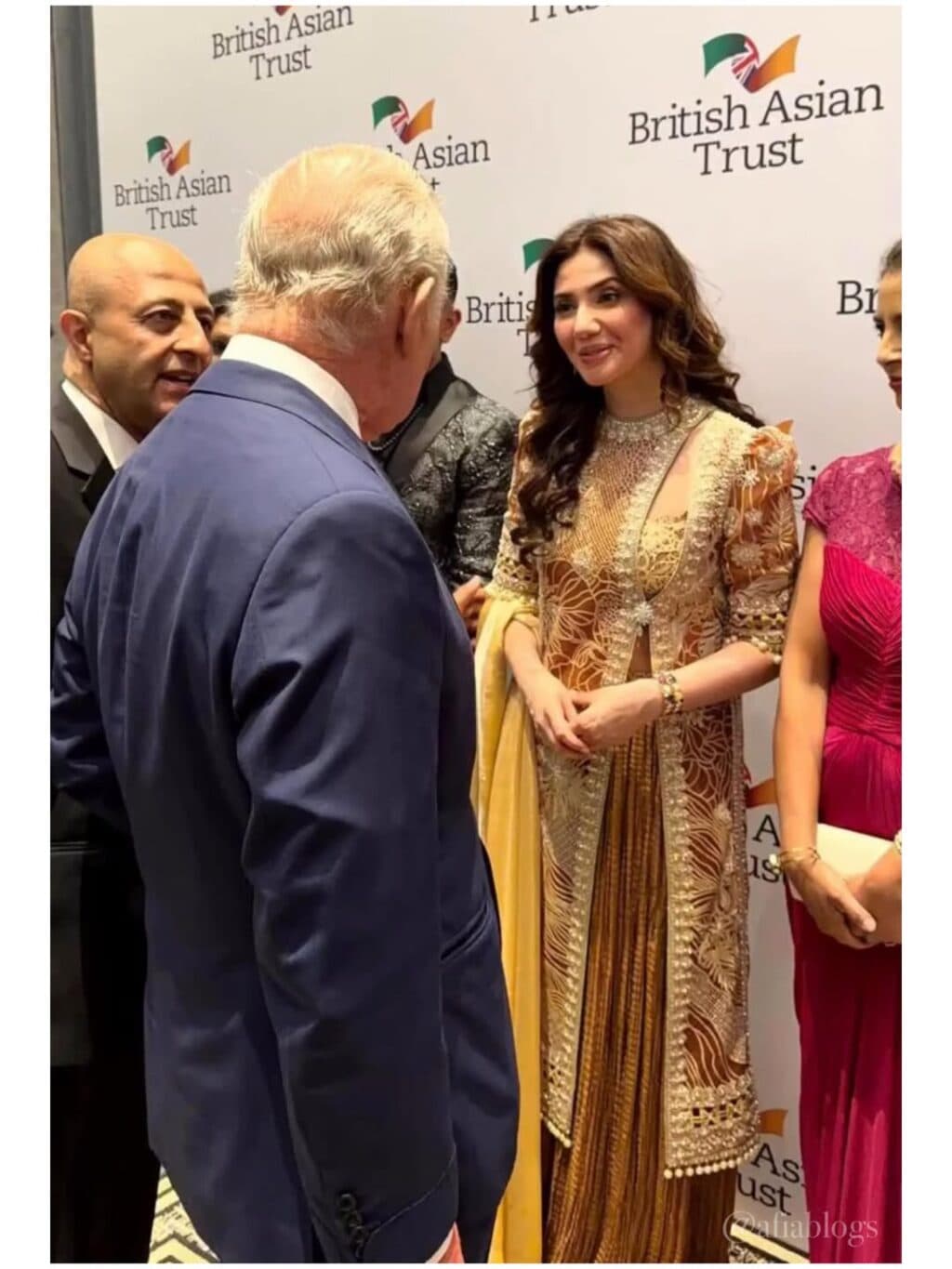 Mahira Khan Meets King Charles III Mahira Khan Meets King Charles III