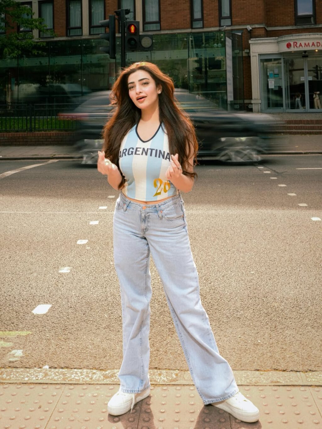 Nawal Saeed’s Support For Argentina Gets Criticism