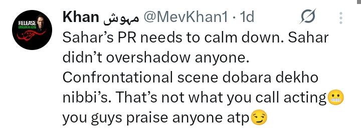Sahar Hashmi Farewell Message Criticized By Zanjeerein Fans