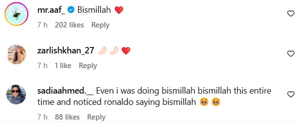 Ronaldo's Bismillah Moment Wins Muslim Audience Ronaldo’s Bismillah Moment Wins Muslim Audience