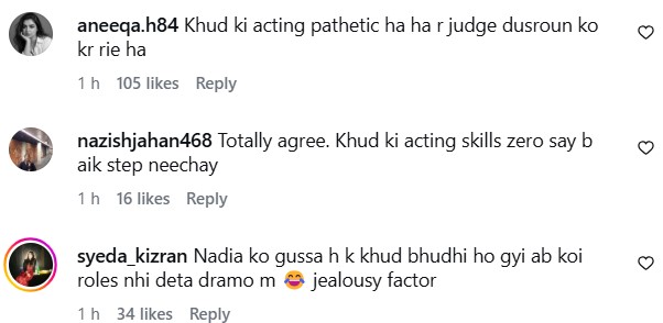 Saima Akram Chaudhary Takes Nadia Khan To Cleaners Saima Akram Chaudhary Takes Nadia Khan To Cleaners