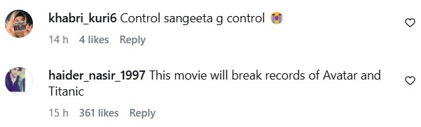Sangeeta’s Intimate Direction To Moammar Rana Criticized