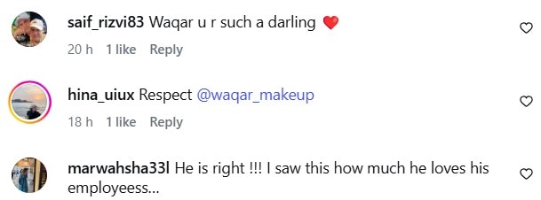 Waqar Hussain's Beautiful Gesture For Female Workers Win Hearts Waqar Hussain’s Beautiful Gesture For Female Workers Win Hearts