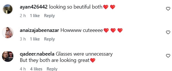Sajal Aly & Hamza Sohail’s Armani Spotting Elicits Reactions