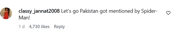 Fans Applaud Real Spiderman’s Message For Pakistan