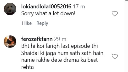 Shaidai Last Episode – Public Reaction