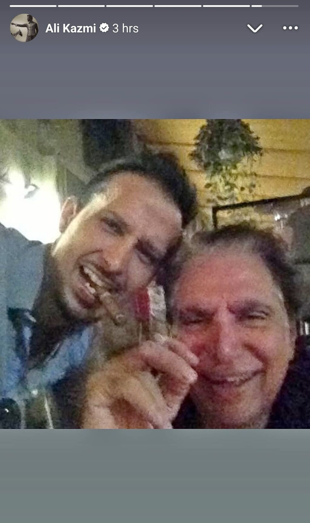 Ali Kazmi Shares Memorable Pictures with Father Rahat Kazmi on His 82nd Birthday Ali Kazmi Shares Memorable Pictures with Father Rahat Kazmi on His 82nd Birthday