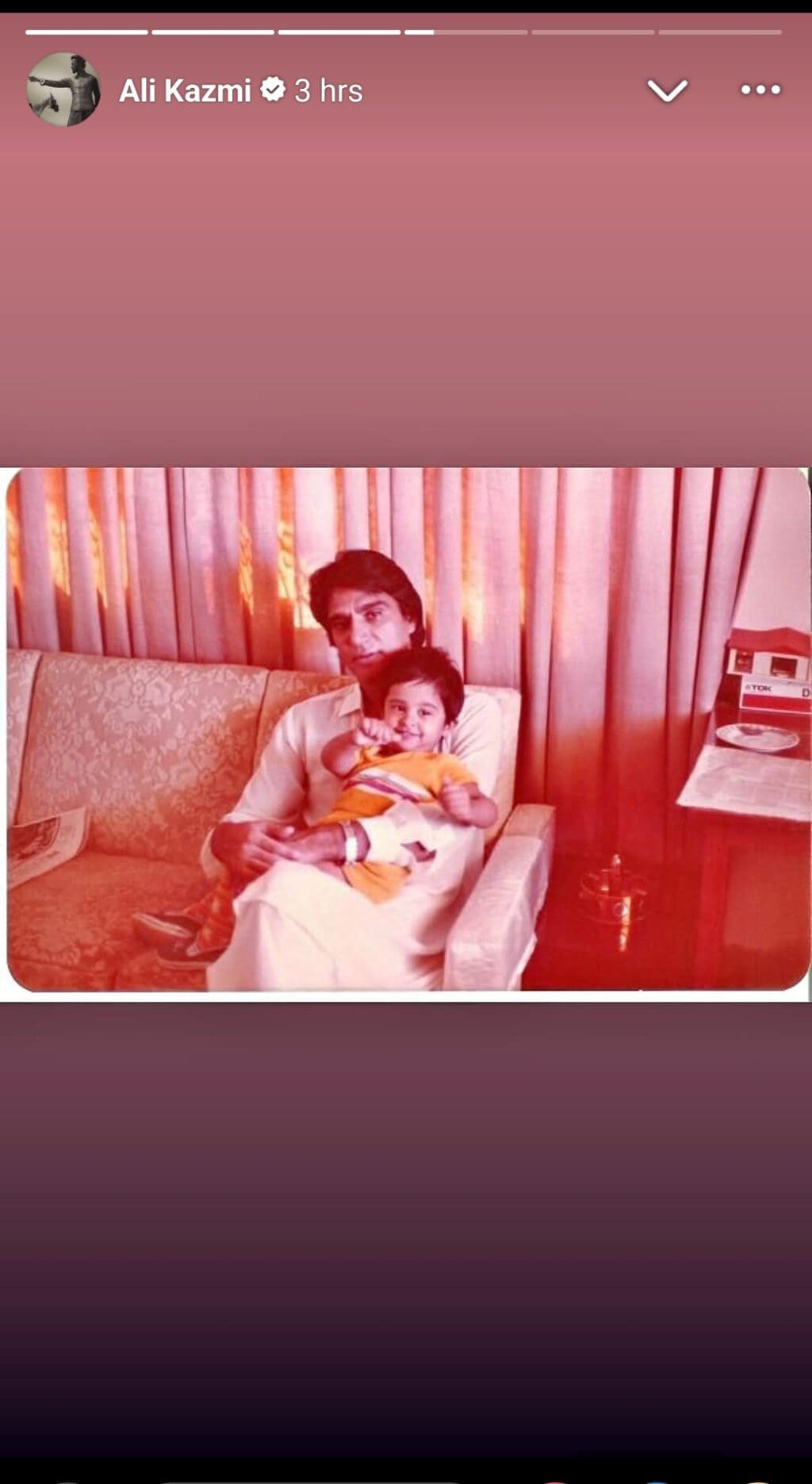 Ali Kazmi Shares Memorable Pictures with Father Rahat Kazmi on His 82nd Birthday Ali Kazmi Shares Memorable Pictures with Father Rahat Kazmi on His 82nd Birthday