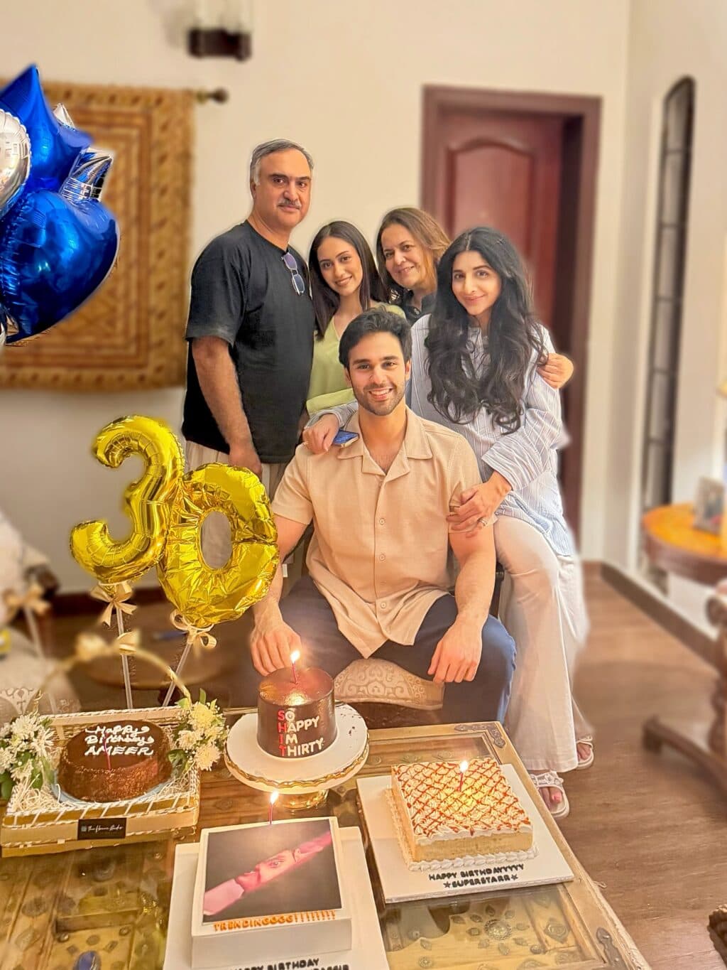 Ameer Gilani Celebrates 30th Birthday With Mawra Hocane Ameer Gilani Celebrates 30th Birthday With Mawra Hocane