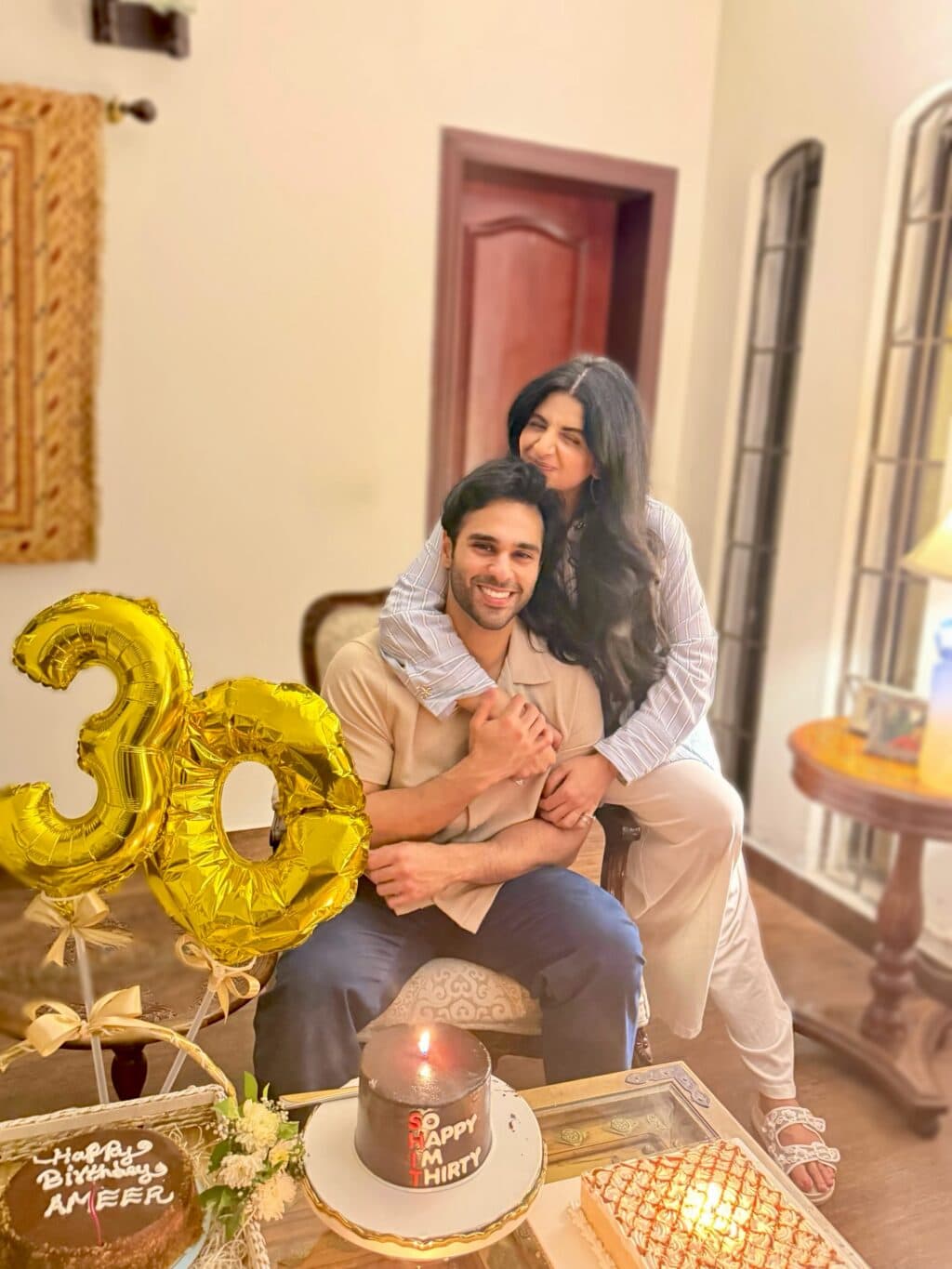 Ameer Gilani Celebrates 30th Birthday With Mawra Hocane Ameer Gilani Celebrates 30th Birthday With Mawra Hocane