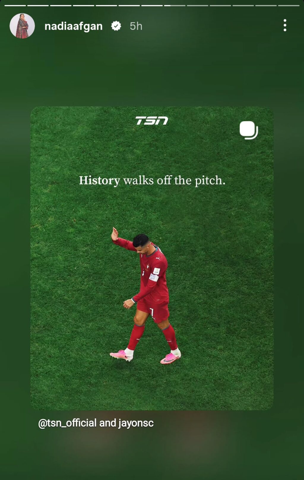 Pakistani Celebrities Emotional As Cristiano Ronaldo Plays His Last World Cup Match