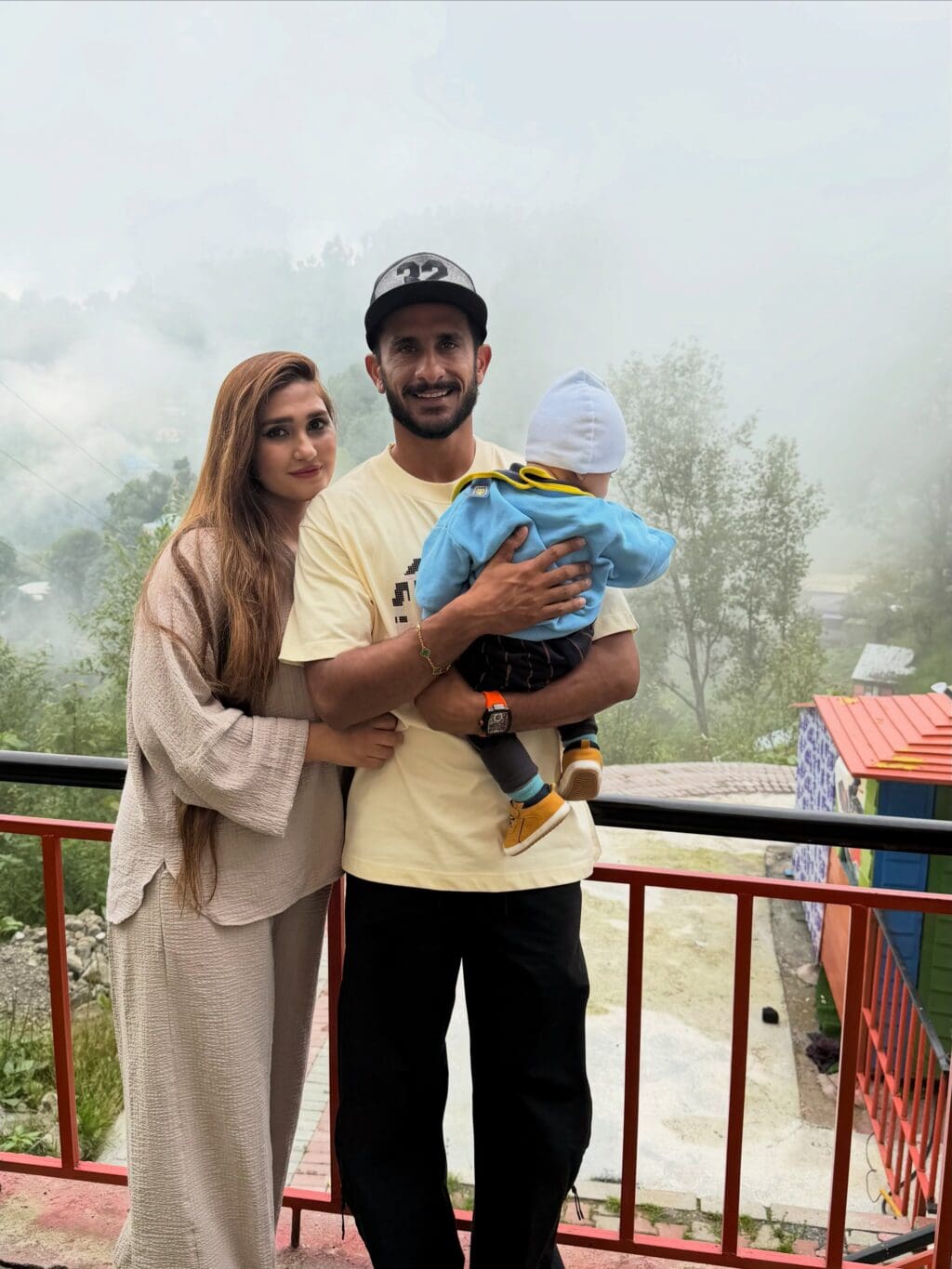 Hassan Ali & Family Enjoy Vacation in Nathia Gali