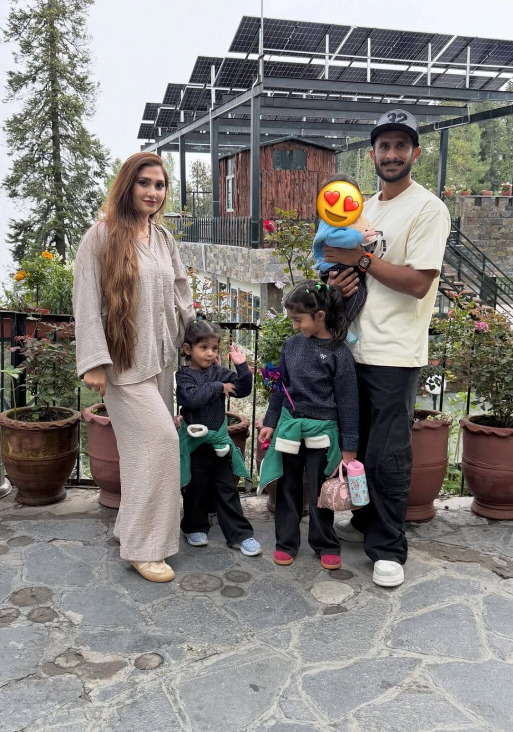 Hassan Ali & Family Enjoy Vacation in Nathia Gali