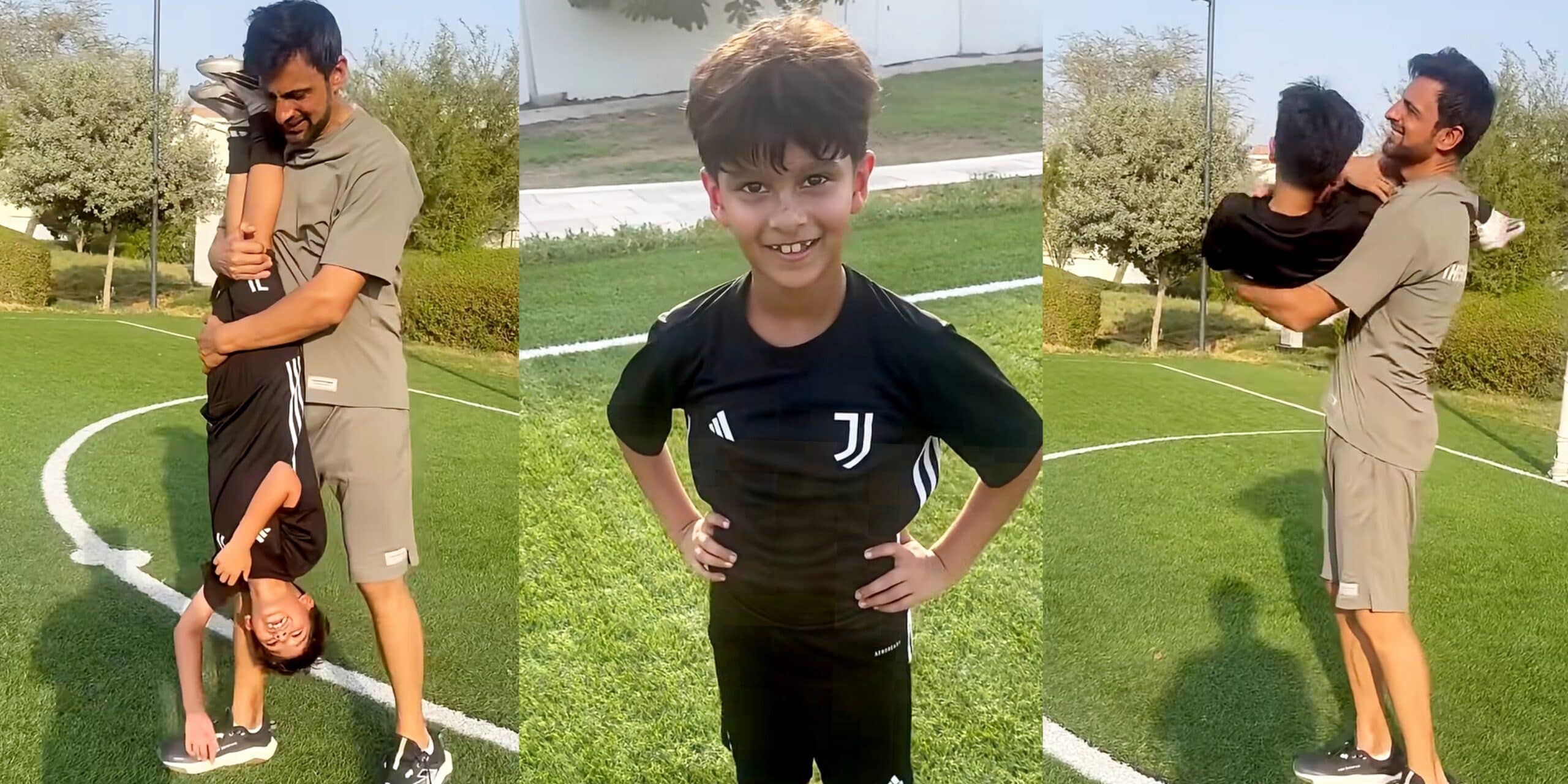 Shoaib Malik Latest Video with Son Gets Public Attention