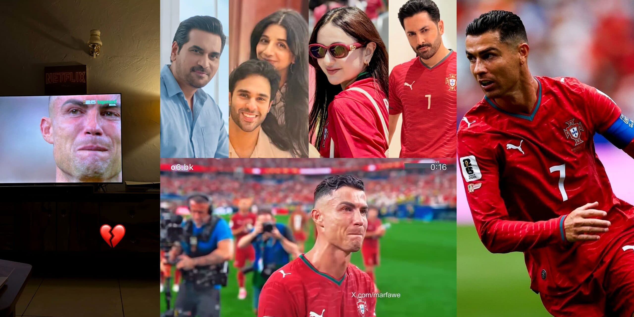 Pakistani Celebrities Emotional As Cristiano Ronaldo Plays His Last World Cup Match