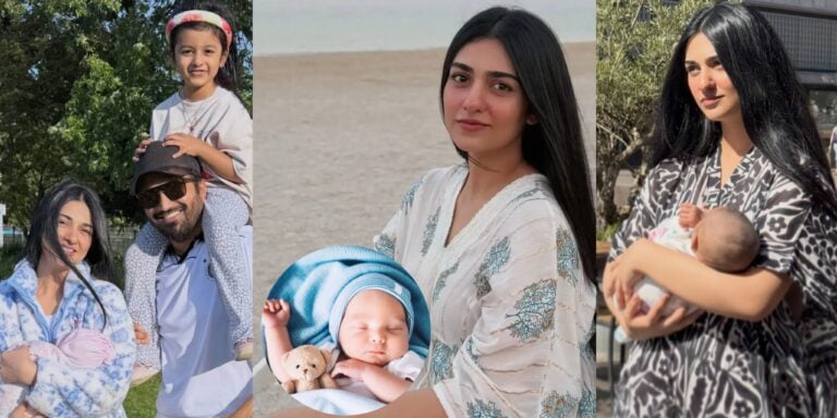 Sarah Khan Responds to Question Regarding Son