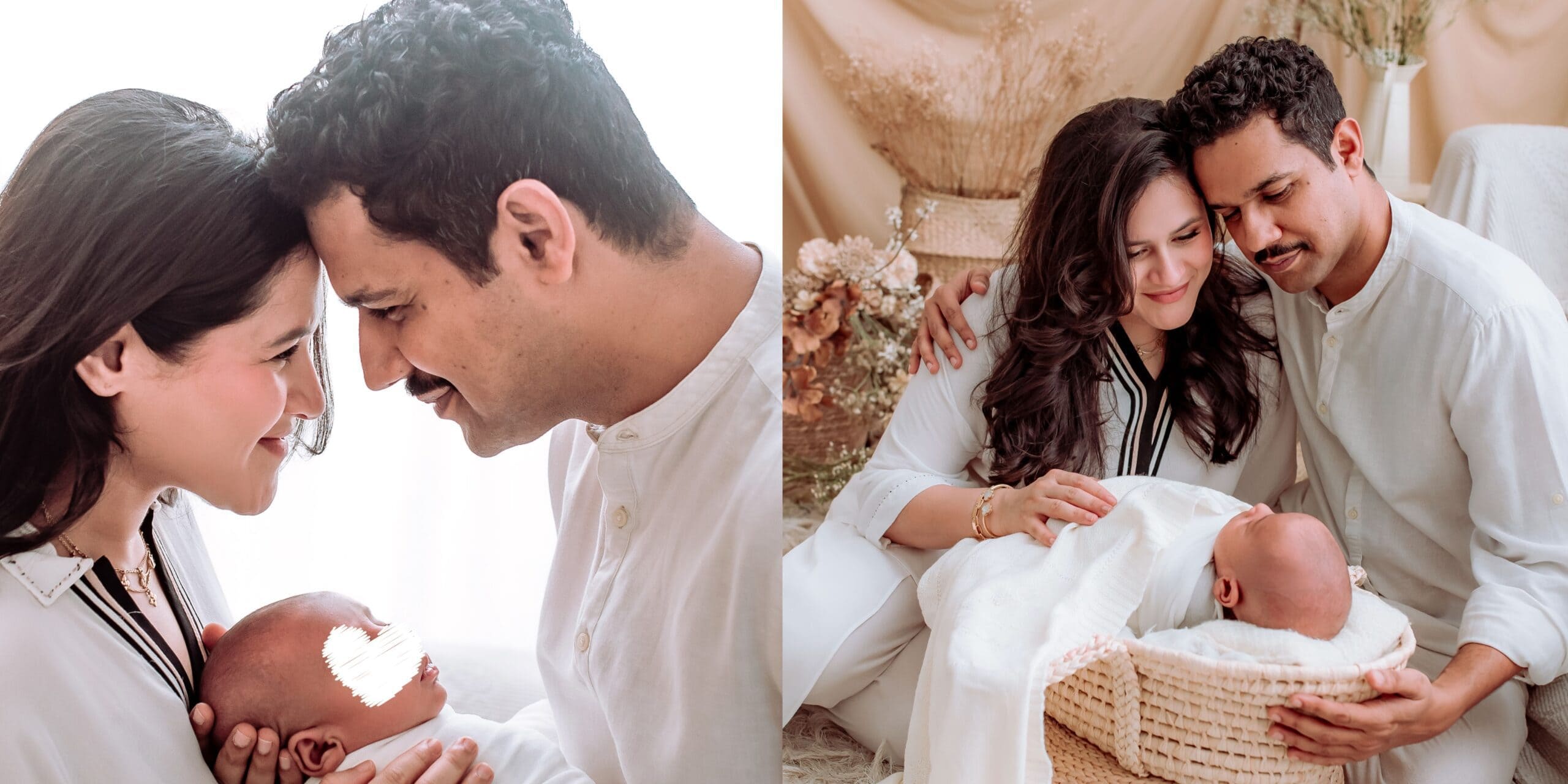 Ali Gul Pir Family Photoshoot With Newborn