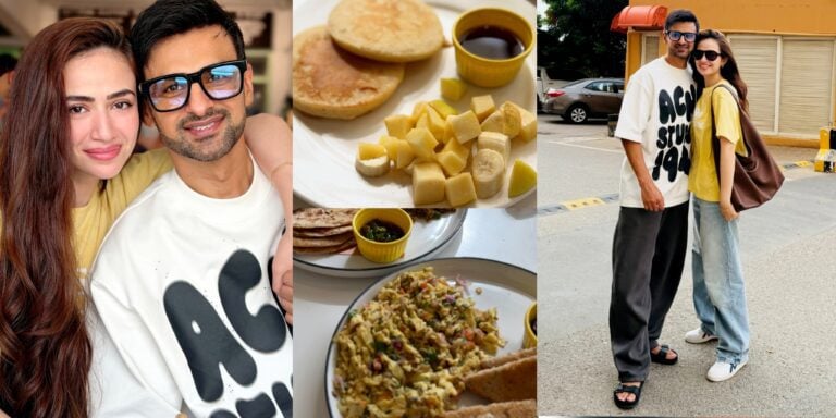 Sana Javed & Shoaib Malik Pictures From Their Recent Brunch