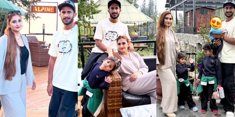 Hassan Ali & Family Enjoy Vacation in Nathia Gali