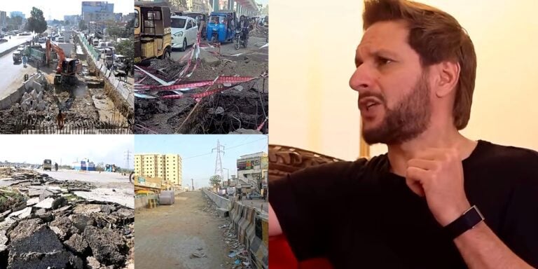 Shahid Afridi Upset on Karachi’s Deteriorating Situation