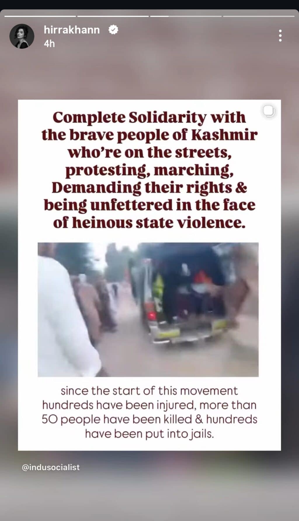 Pakistani Actors Raise Their Voice For Kashmiris Pakistani Actors Raise Their Voice For Kashmiris