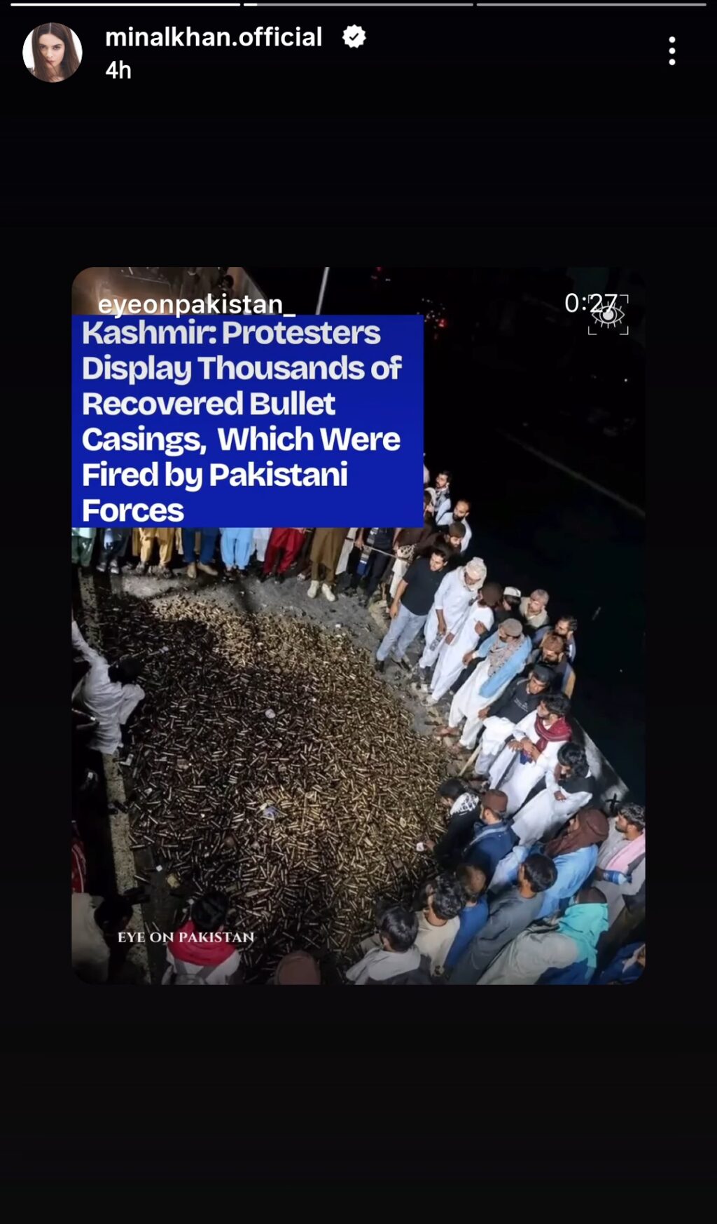 Pakistani Actors Raise Their Voice For Kashmiris Pakistani Actors Raise Their Voice For Kashmiris