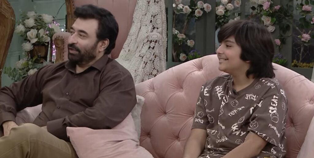 Nida Yasir & Yasir Nawaz Son Balaj’s Struggle with Urdu in GMP