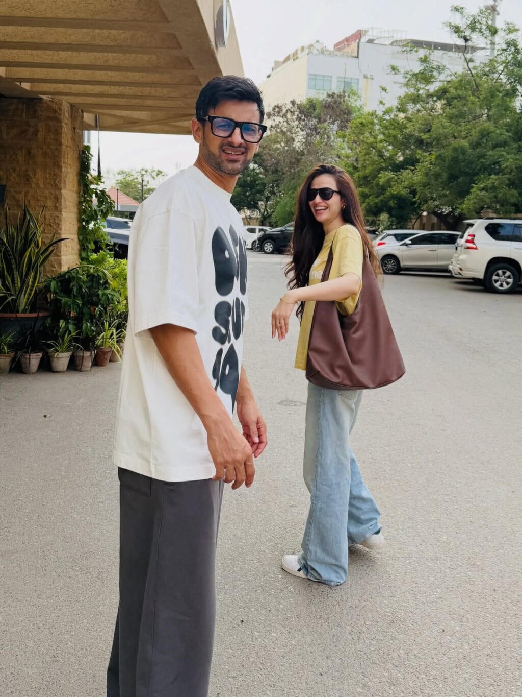 Sana Javed & Shoaib Malik Pictures From Their Recent Brunch Sana Javed & Shoaib Malik Pictures From Their Recent Brunch