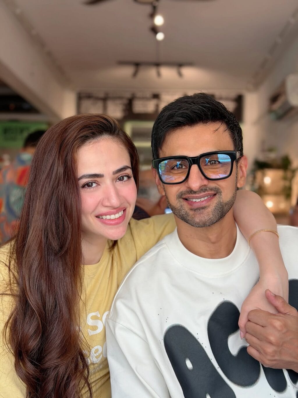 Sana Javed & Shoaib Malik Pictures From Their Recent Brunch Sana Javed & Shoaib Malik Pictures From Their Recent Brunch