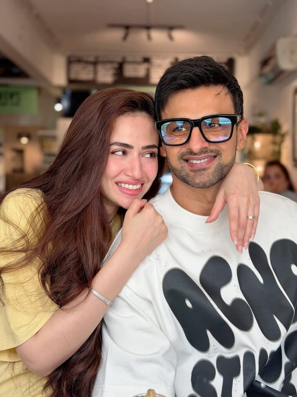 Sana Javed & Shoaib Malik Pictures From Their Recent Brunch Sana Javed & Shoaib Malik Pictures From Their Recent Brunch
