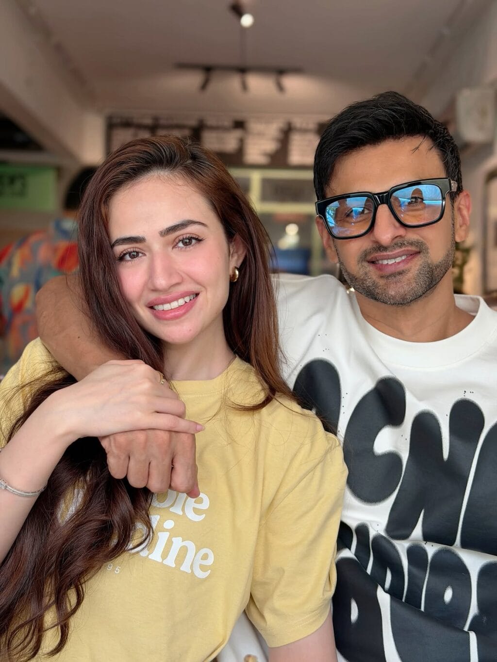 Sana Javed & Shoaib Malik Pictures From Their Recent Brunch Sana Javed & Shoaib Malik Pictures From Their Recent Brunch