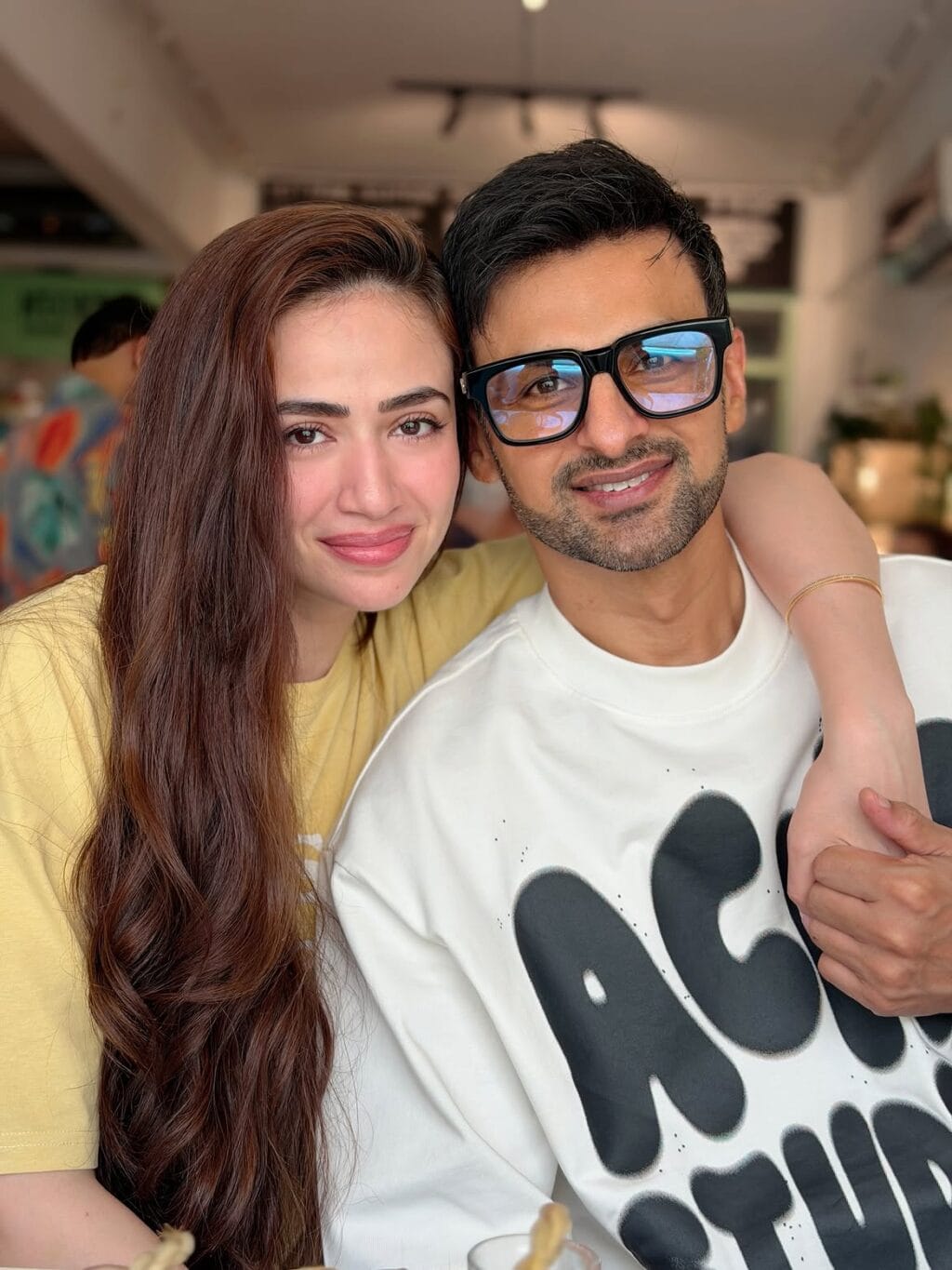 Sana Javed & Shoaib Malik Pictures From Their Recent Brunch Sana Javed & Shoaib Malik Pictures From Their Recent Brunch