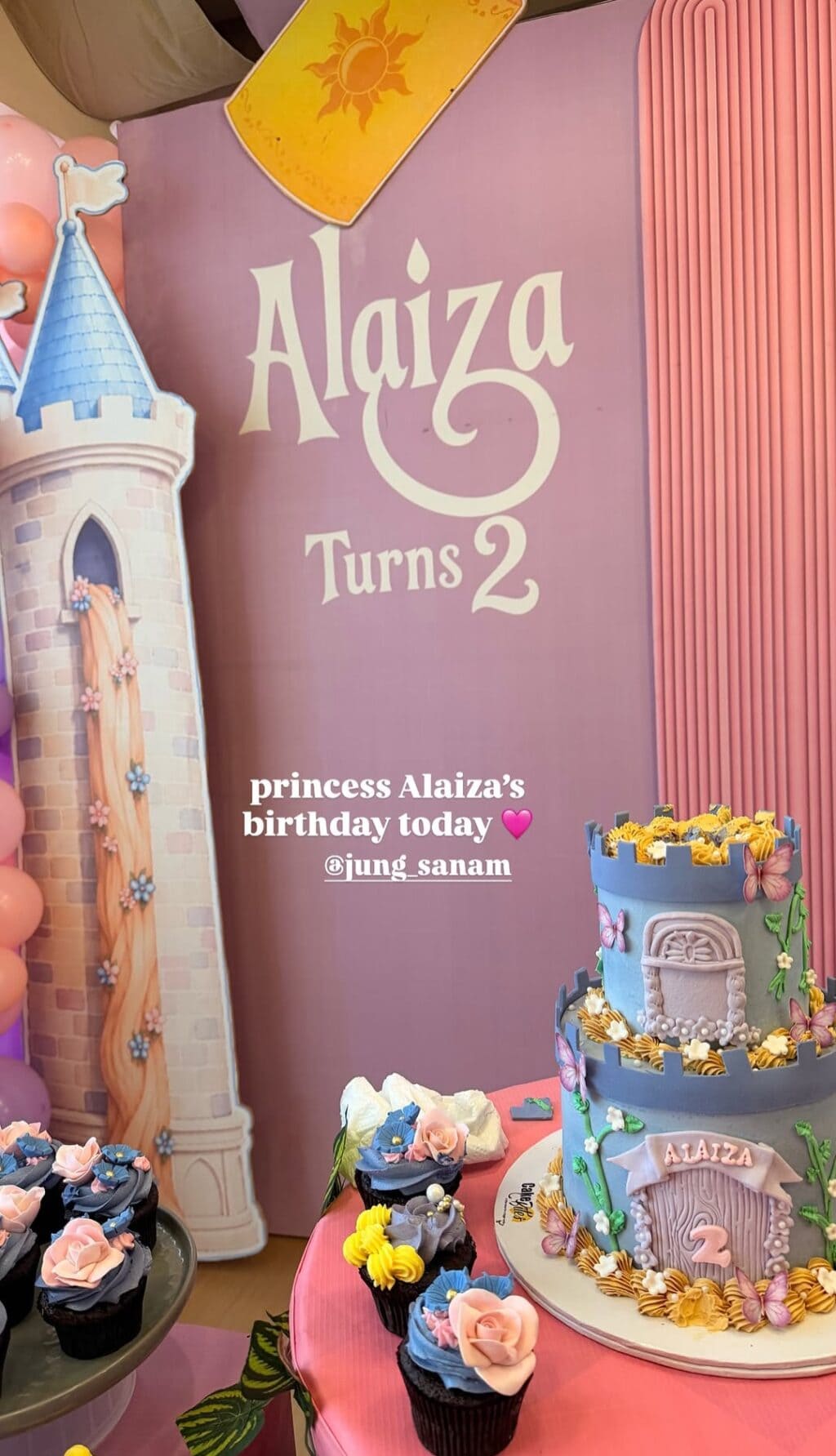 Sanam Jung Daughter 2nd Birthday Celebrations Sanam Jung Daughter 2nd Birthday Celebrations