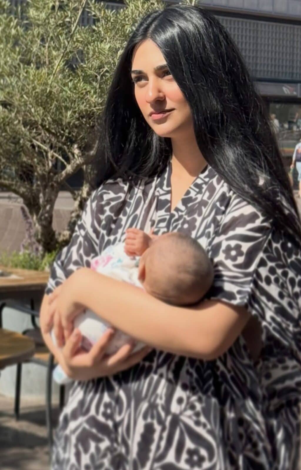 Sarah Khan Responds to Question Regarding Son