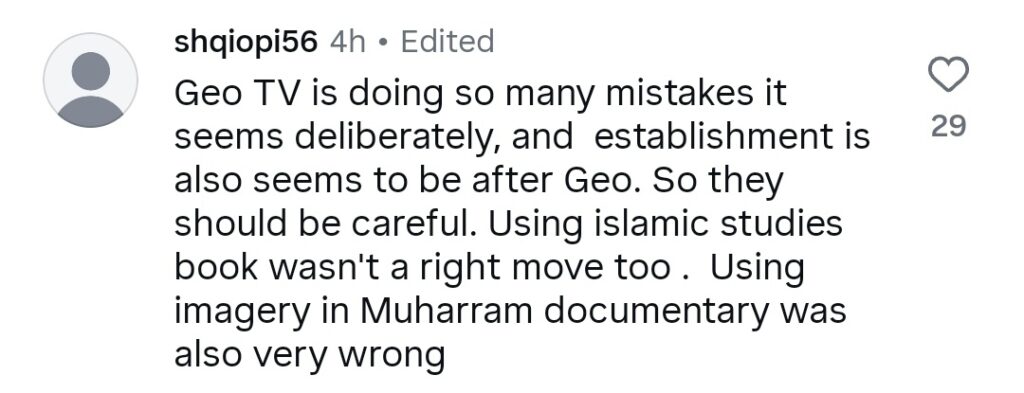 Geo TV Again Gets in Trouble Over Controversial Scene in Zabt