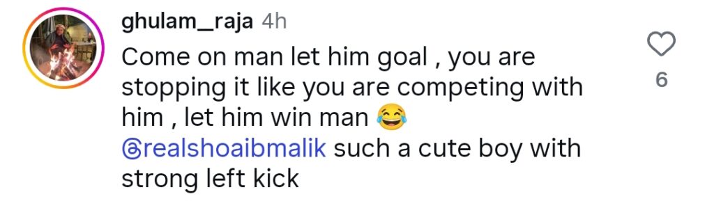 Shoaib Malik Latest Video with Son Gets Public Attention Shoaib Malik Latest Video with Son Gets Public Attention