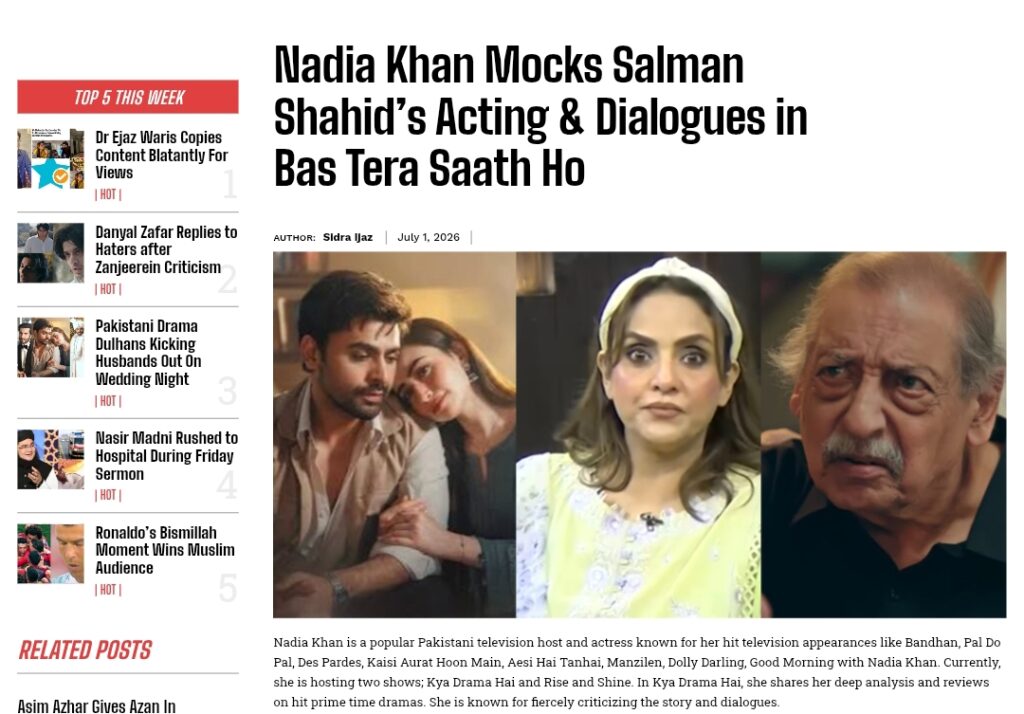 Dr Ejaz Waris Copies Content Blatantly For Views Dr Ejaz Waris Copies Content Blatantly For Views