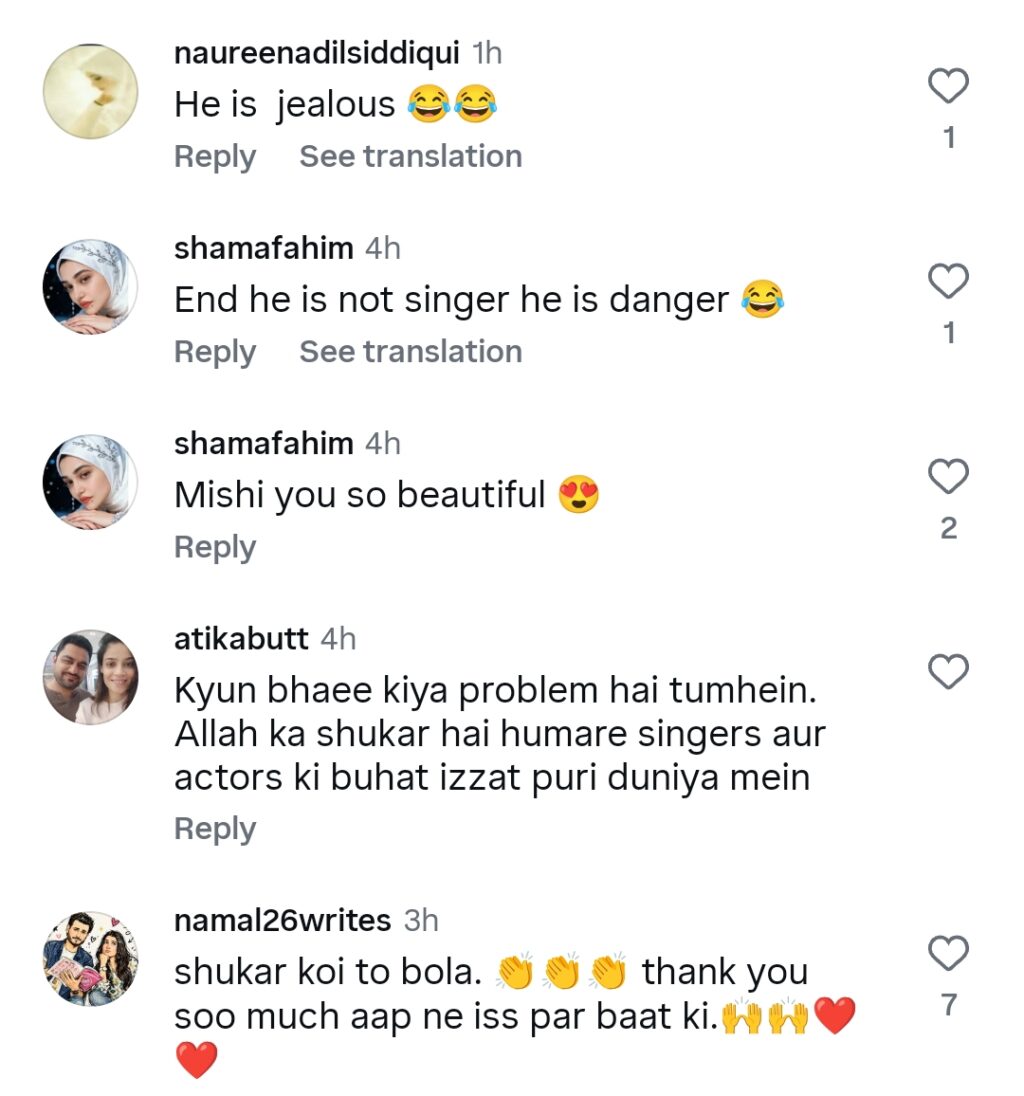 Mishi Khan Schools Indian Singer Abhijeet For Hating Top Pakistani Artists Mishi Khan Schools Indian Singer Abhijeet For Hating Top Pakistani Artists