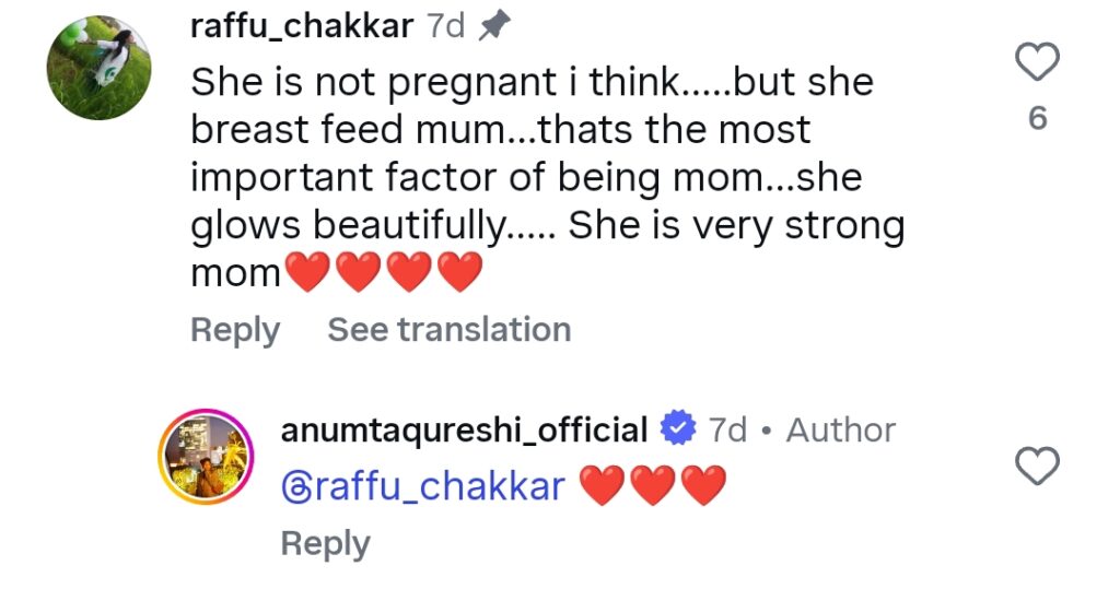 Anumta Qureshi’s Drastic Weight Gain Surprises Fans, Actress Embraces Her Mommy Glow