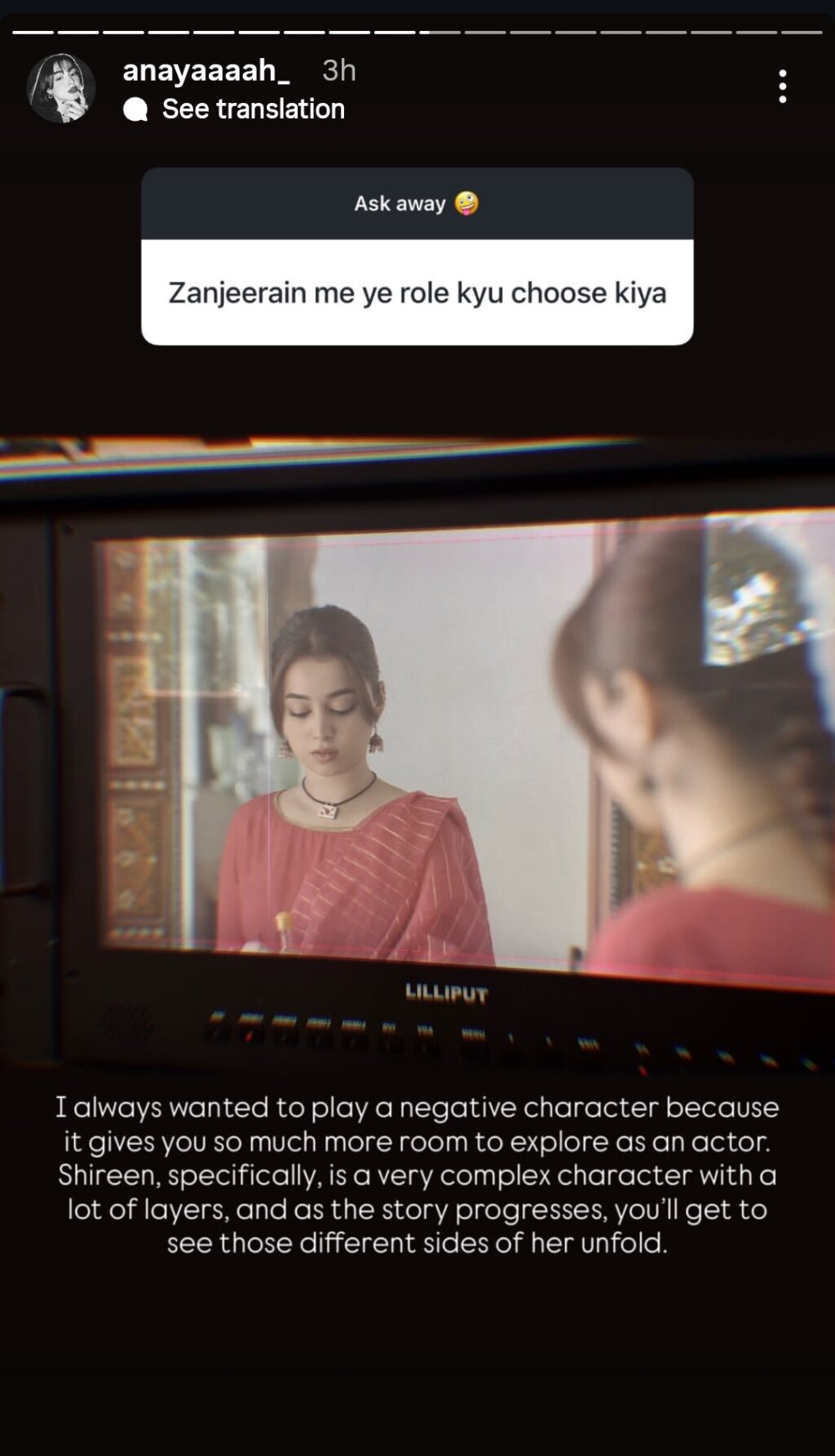 Zanjeerain's Shireen On Performing Star Plus Like Scenes With Sajal Aly Zanjeerain’s Shireen On Performing Star Plus Like Scenes With Sajal Aly